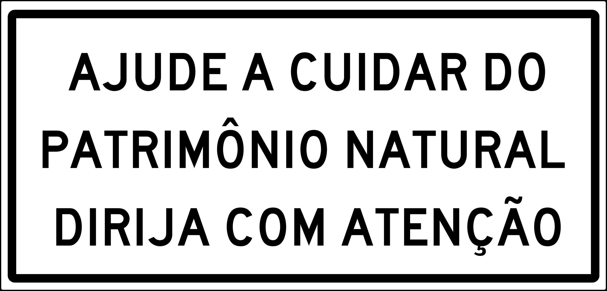 Ajude a cuidar do patrimônio natural
