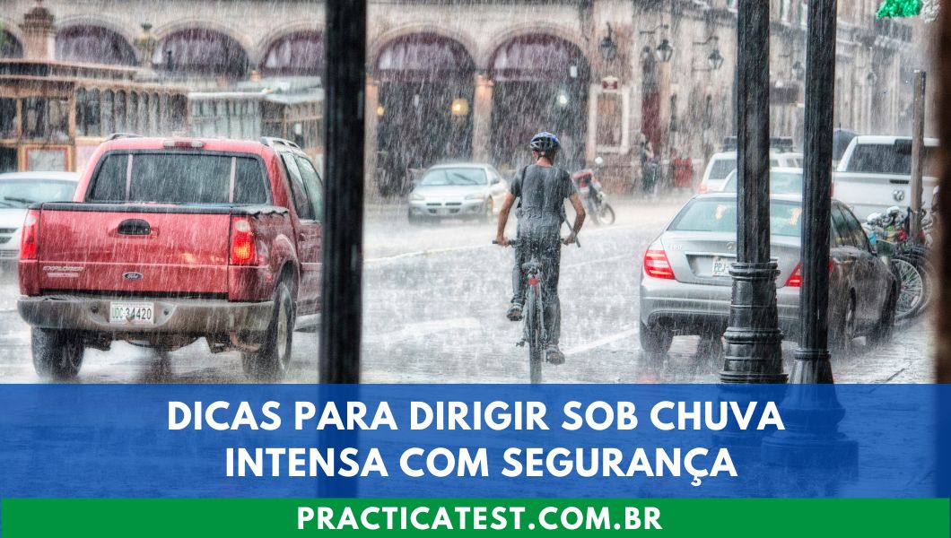 Dicas Para Dirigir Sob Chuva Intensa com Segurança