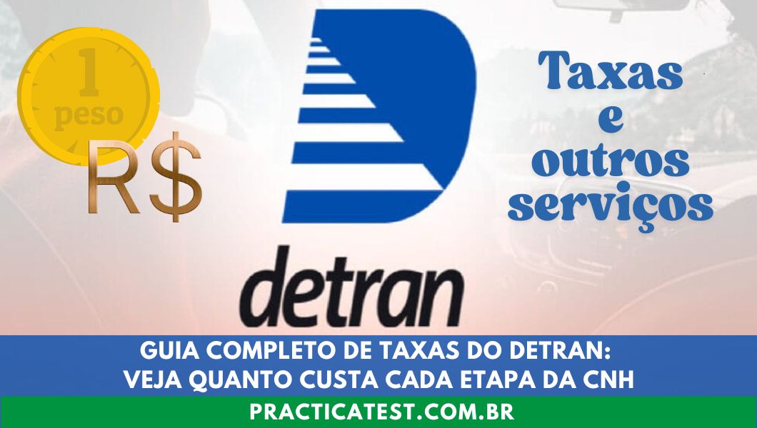 Quanto custa para tirar a primeira habilitação no Detran