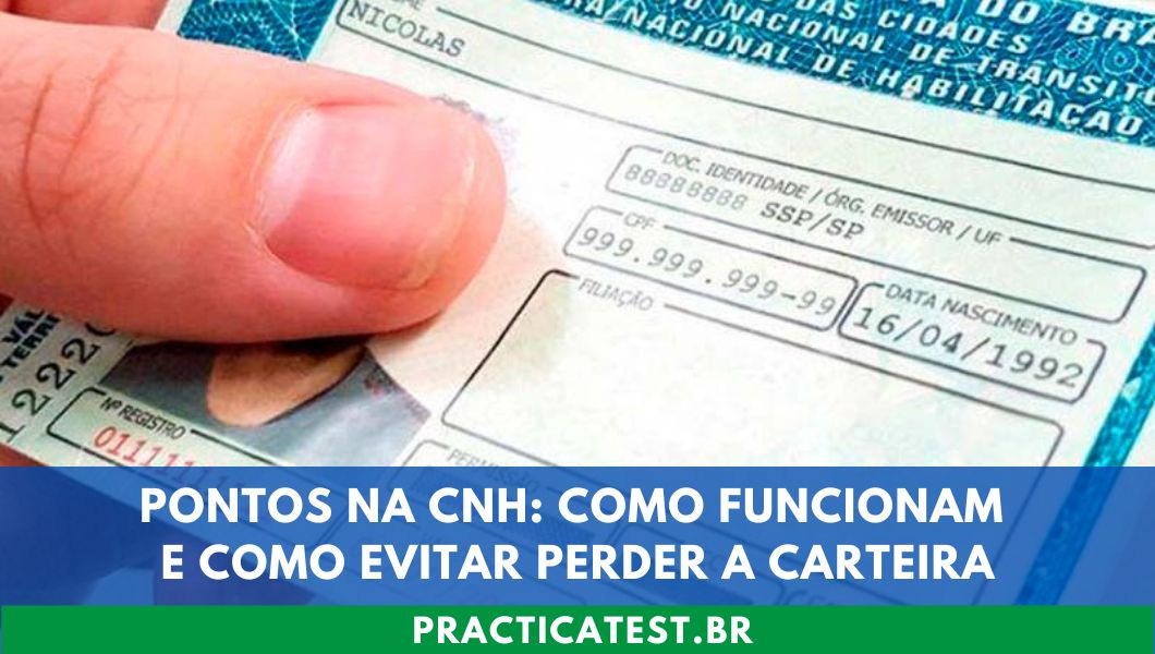 Infrações que mais acumulam pontos na CNH